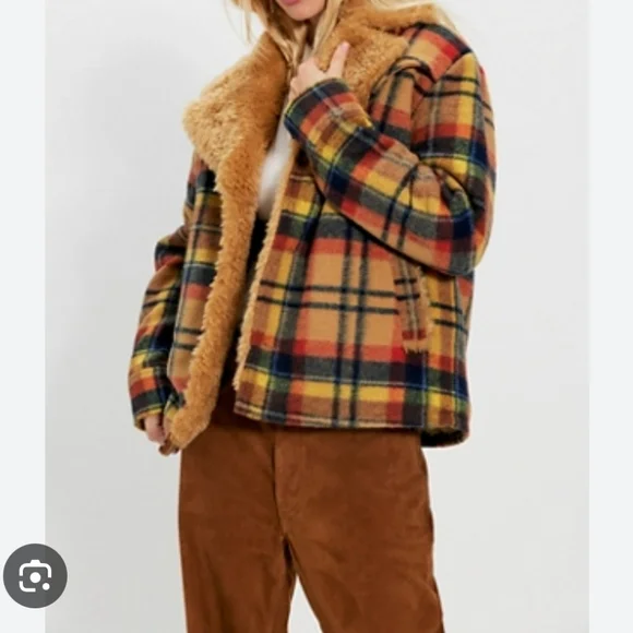 NWT Mother The After School Special Plaid Jacket - Picture 4 of 16